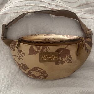 Joyfolie Floral Mini Bag in Brown and Tan